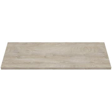 Wiesbaden Alvara Topblad - 120x46cm - Grijs Eiken, Ophalen of Verzenden, Nieuw