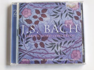 Bach - Harpsichord Concertos / Musica Amphion, P.J. Belder (, Ophalen of Verzenden, Zo goed als nieuw
