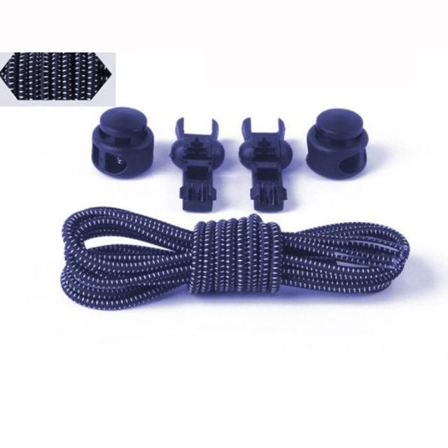 Navy Blauwe Elastische Snelsluiting Veters, Verzamelen, Overige Verzamelen, Verzenden