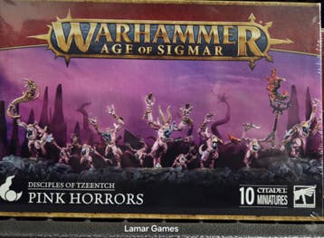 Daemons of Tzeentch Pink Horrors (Warhammer Nieuw), Hobby en Vrije tijd, Ophalen of Verzenden, Nieuw