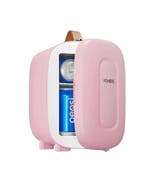 Mini Koelkast Koeler Draagbare Kleine Koelkast 5L Roze, Zonder vriesvak, Refurbished, Ophalen of Verzenden, Minder dan 75 liter