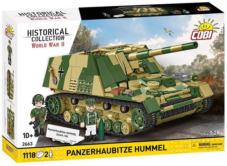 COBI 2663 SD.KFZ.165 Panzer Hummel (Leger bouwsets), Kinderen en Baby's, Speelgoed | Bouwstenen, Nieuw, Verzenden