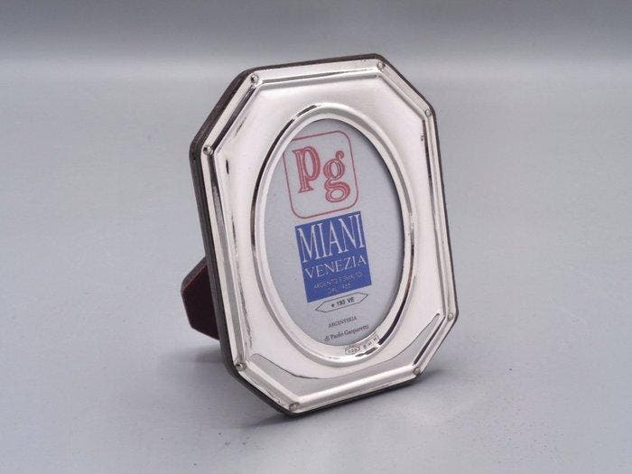 PG-Miani Argenteria - Fotolijst - .925 zilver - 5x7, Antiek en Kunst, Antiek | Goud en Zilver