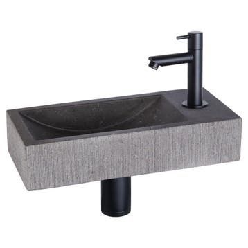 Differnz Ribble fonteinset bombai black - natuursteen -, Verzenden, Nieuw
