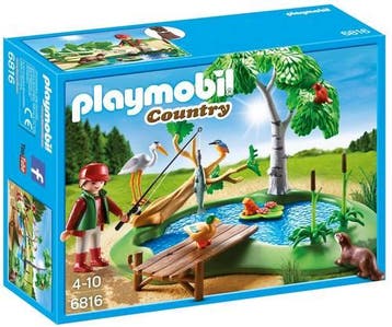 Playmobil Visvijver - 6816 (Nieuw), Verzenden, Nieuw