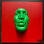 gregos - Green light kiss on red background, Antiek en Kunst