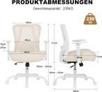 Ergonomische Bureaustoel -  Office Chair - Gamestoel - Volwa, Verzenden, Zo goed als nieuw