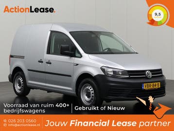 Volkswagen Caddy Bestelauto L1 H1 2019 Diesel, Nieuw, Dealer onderhouden, Zilver of Grijs, Lease