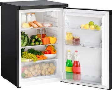 2dekans | KitchenBrothers Koelkast – 127 Liter – 55 x 58 x, Ophalen of Verzenden, Zo goed als nieuw