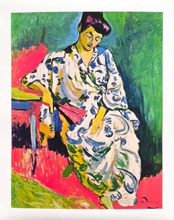 André Derain (1880-1954) (after) - Madame Matisse, 1905