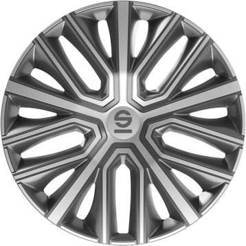 Sparco Wieldoppen setpen Modena - 14-inch - Grijs/Zilver - S, Verzenden, Nieuw