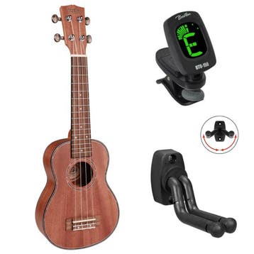 Korala UKS-210 bundel Performer Series sopraan ukulele, Ophalen of Verzenden, Nieuw