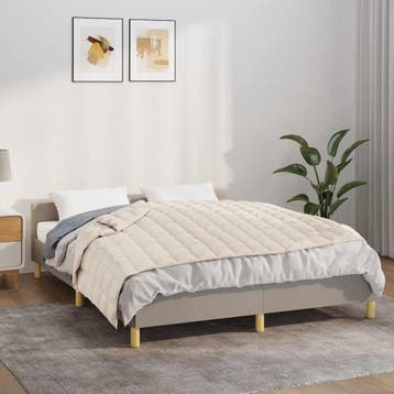 vidaXL Verzwaringsdeken 120x180 cm 5 kg stof, Huis en Inrichting, Slaapkamer | Beddengoed, Verzenden, Nieuw