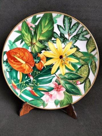 Hermès - Schotel - Passifolia - Porselein