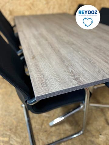 Ahrend vergadertafel 200x100cm - zelf samenstellen, Nieuw in verpakking