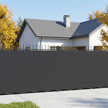 vidaXL Balkon Privacy Scherm 200 x 200 cm Stof met, Verzenden, Nieuw