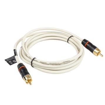 Fusion RCA Kabel 1-Kanaals-7,6 meter, Ophalen of Verzenden, Nieuw