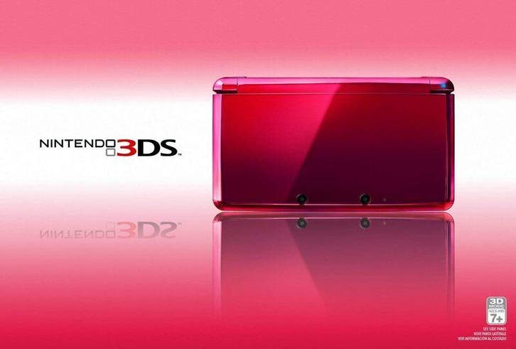 Nintendo 3DS Rood in Doos (Nette Staat) (3DS Spelcomputers), Spelcomputers en Games, Spelcomputers | Nintendo 2DS en 3DS, Zo goed als nieuw