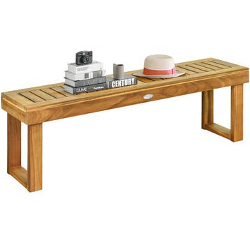 2dekans | Coast Bench vaste houten tuinmeubels houten bank, Ophalen of Verzenden, Zo goed als nieuw