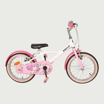 B-TWIN kinderfiets 16 inch, Fietsen en Brommers, Fietsen | Kinderfietsjes, Ophalen of Verzenden, Gebruikt, B-TWIN