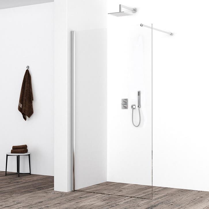 Xellanz Eco Inloopdouche - 900x2200x8mm - Nano - Helder, Doe-het-zelf en Verbouw, Sanitair, Nieuw, Glas, Ophalen of Verzenden