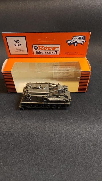 Roco minitanks 232 Berge-panzer M88, Overige merken, Gelijkstroom, Verzenden, Overige typen