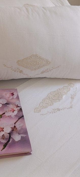 Fatto a mano - Laken (3) - 250 cm - 230 cm - Vintage, Antiek en Kunst