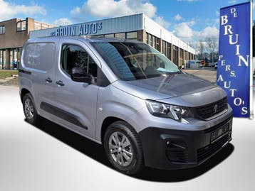 Peugeot e-Partner 50 kWh Airco Cruisecontrol Sportvelgen, Automaat, Stof, Gebruikt, Zwart