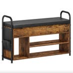 Schoenenbank met Opbergruimte en Comfortabele Zitting Hout, Verzenden, Nieuw