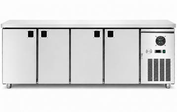 Vrieswerkbank Foodtruck - 4-Deurs - RVS - H 85 x B 223 x D 7, Verzenden, Nieuw in verpakking