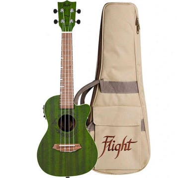 Flight DUC380 CEQ Jade Elektrisch-Akoestische Concert, Ophalen of Verzenden, Nieuw