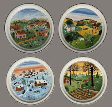 Villeroy & Boch - Gérard Laplau - Schotel (4) - Design Naïf