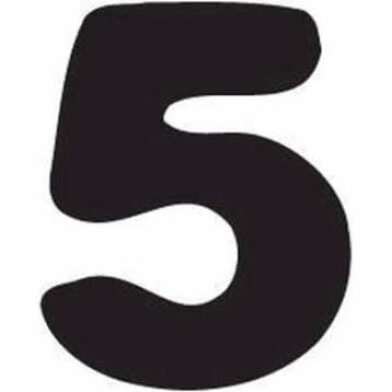 Thule Yepp abc cijfer 5, Verzenden, Nieuw