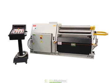 Hydraulische 4-rollen plaatwals KMS 4R HMR 1050×130 (6 mm), Zakelijke goederen, Machines en Bouw | Metaalbewerking