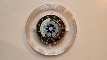 Frankrijk. 2 Euro 2018 Bleuet Proof