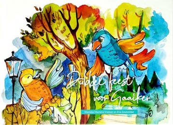 Dubbel feest voor Gaaiker - Kinderboek over scheiden -, Verzenden, Zo goed als nieuw, Marieke Martens