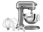 KitchenAid 5KSM55SXXE - Keukenmachine - 5,2 L - Volledig, Verzenden, Zo goed als nieuw