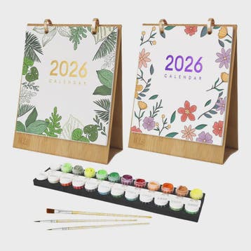 2026 Creatieve Kalender: Schilderen op Nummer Kit met Handge, Verzenden, Nieuw