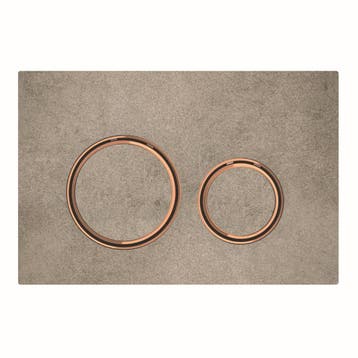 Bedieningsplaat Geberit Sigma 50 Round voor 2-toets Spoeling, Ophalen of Verzenden, Nieuw, Overige typen