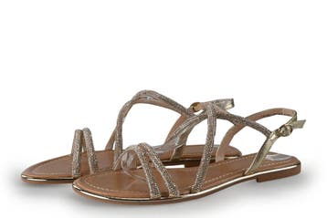 Graceland Sandalen in maat 40 Goud, Kleding | Dames, Schoenen, Overige kleuren, Verzenden, Sandalen of Muiltjes, Zo goed als nieuw