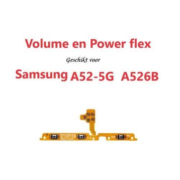 Samsung Galaxy A52 5G power en volume Flex Kabel, Verzenden, Nieuw