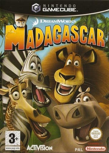 Gamecube Madagascar, Verzenden, Zo goed als nieuw