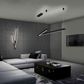 LED Hanglamp - Cinque Cicanto - 1 Lichtpunt van 44 Watt -, Ophalen of Verzenden, Nieuw, Metaal
