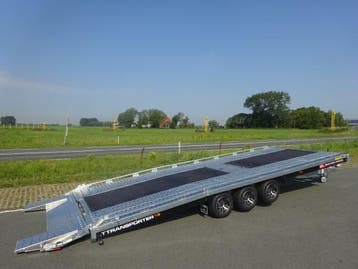 Brian James T Transporter afm. 550x224cm 3500kg hydr. kantel, Ophalen, Nieuw