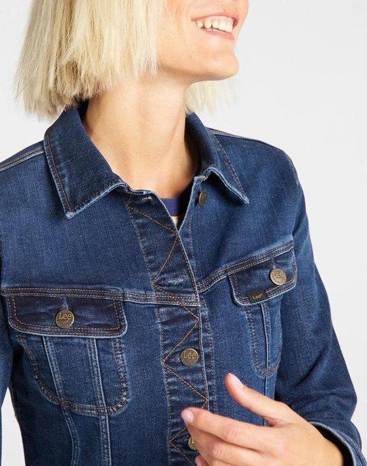 Lee SLIM RIDER Dames - S -  Spijkerjas, Kleding | Dames, Jassen | Winter, Verzenden