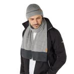 Musto 86123 Tipped Beanie & Scarf Gift Set 949 Grey Melange, Watersport en Boten, Ophalen of Verzenden, Nieuw