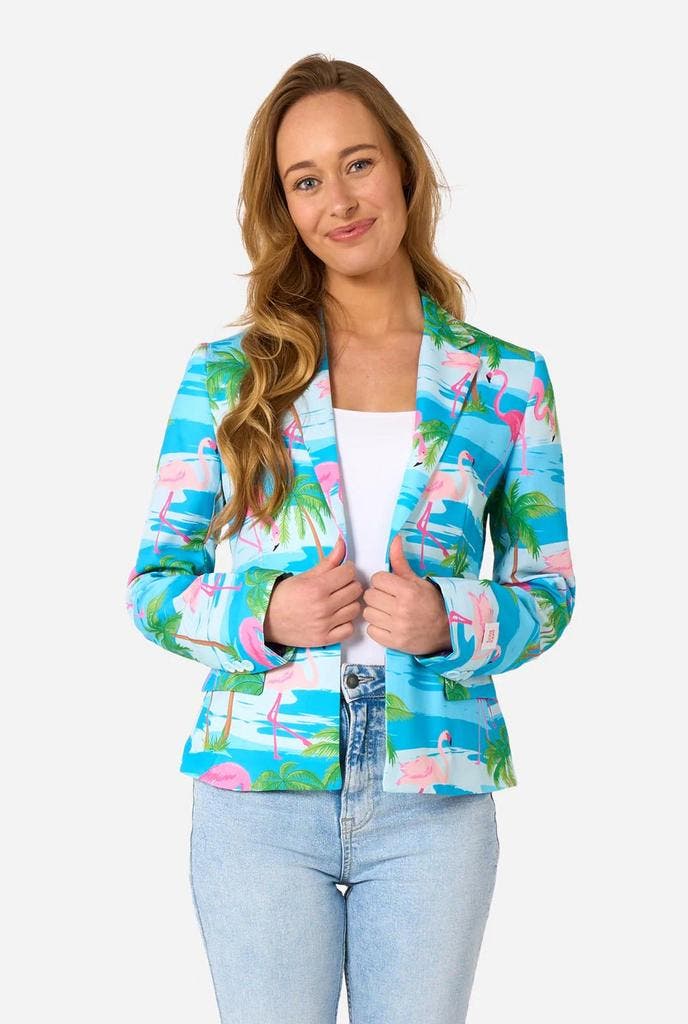 Flaminggirl Dames Blazer OP=OP - 36, Kleding | Dames, Carnavalskleding en Feestkleding, Verzenden