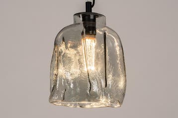Rietveld Hanglampen - Zwart, Grijs - Glas, Metaal, Verzenden, Nieuw