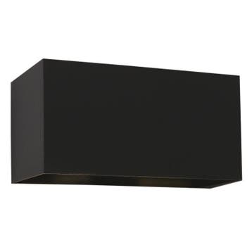 Moderne up down wandlamp zwart, Dion, IP65, Ophalen of Verzenden, Nieuw, Metaal