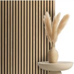 Wandpanelen Akoestische Wandpanelen Hout Lattenwand 260x60, Ophalen of Verzenden, Nieuw